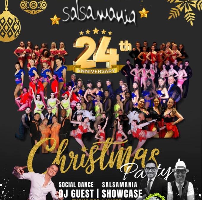 PICANTE Dance Social. Save Date 12/7!!! Salsamania’s 24th Year Anniversary & Xmas Party!