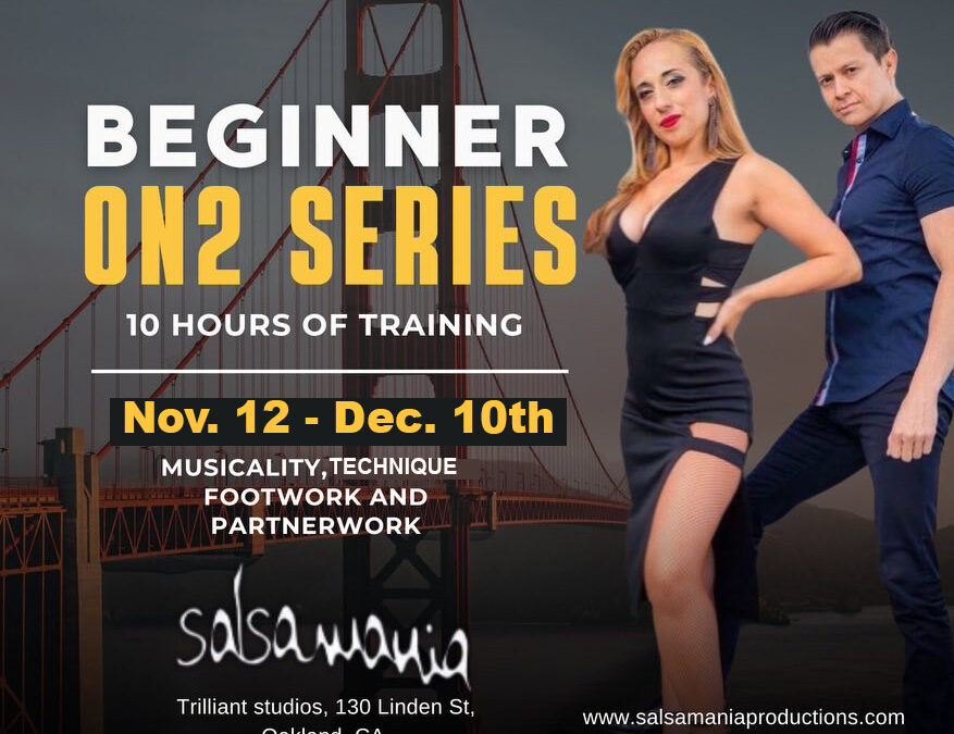 NEW Beginner ON2 Salsa Series Starts Nov. 12 – Dec. 10th