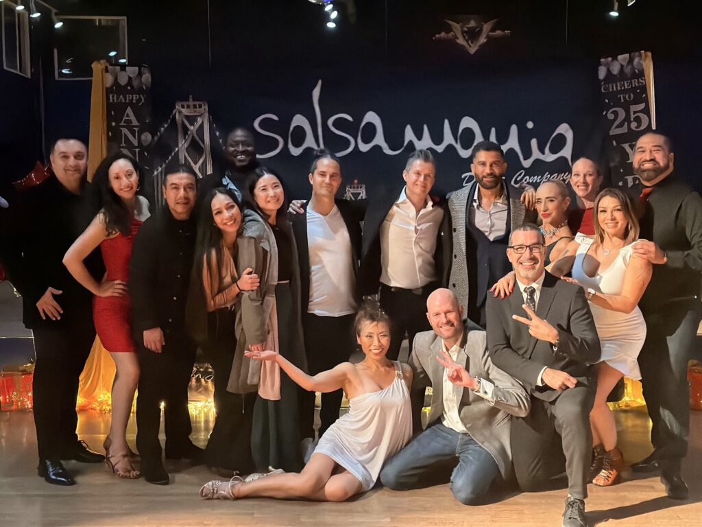 Salsamania 25th anniversary group