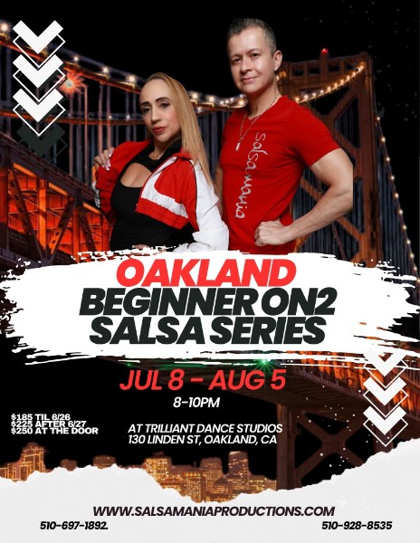 Oakland On2 Beginner Series Summer 2026 flyer