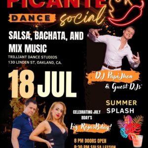 Picante Dance Social July 18, 2026
