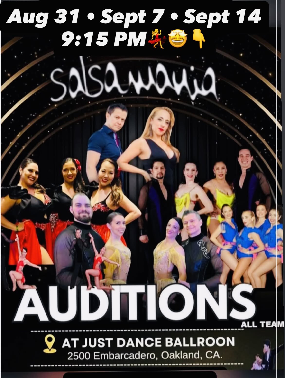 Salsamania auditions fall 2026