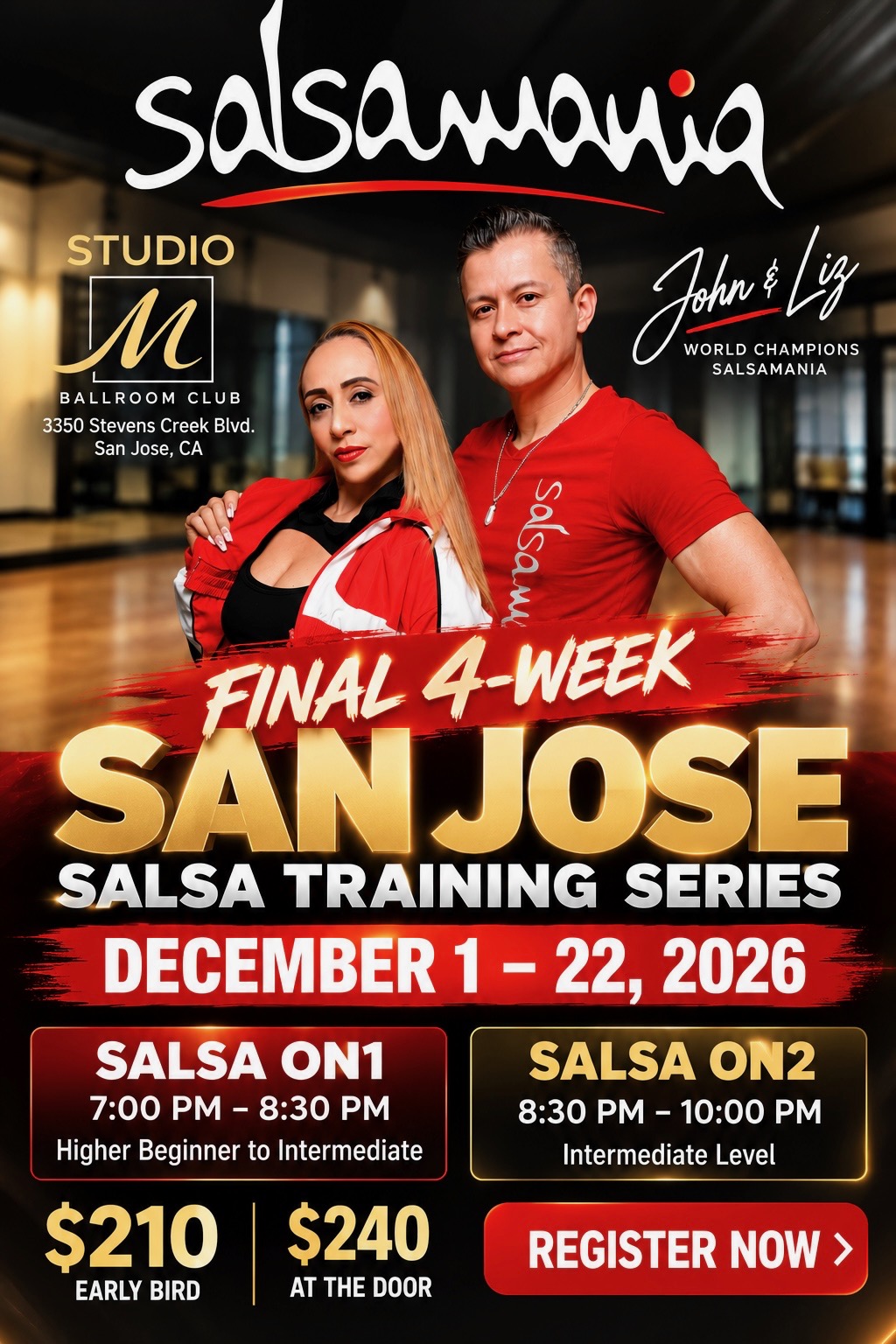 Salsamania San Jose Series Dec 2026